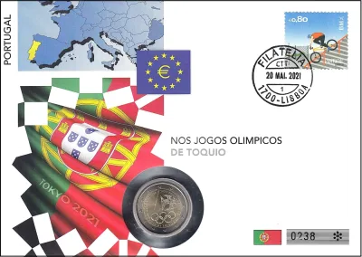 PORTUGALSKO SODELOVANJE NA OLIMPIJSKIH IGRAH V TOKIU 2020